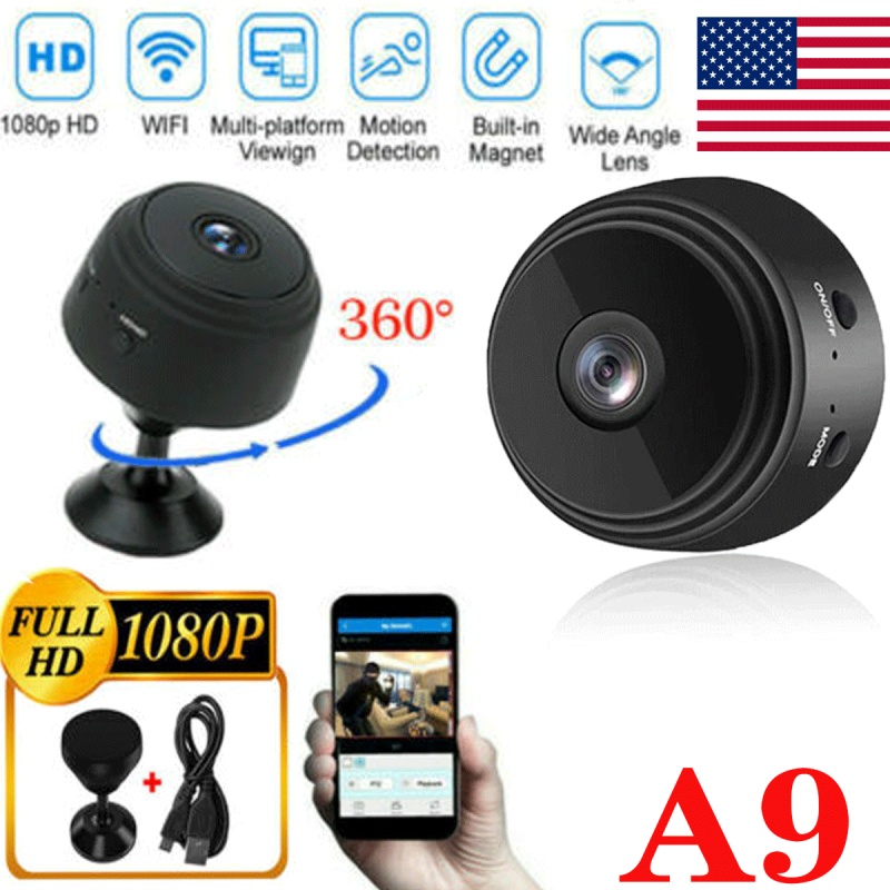 Mini Hidden Spy Camera Wireless Wifi IP Home Security 1080P HD DVR Night Vision photo 4