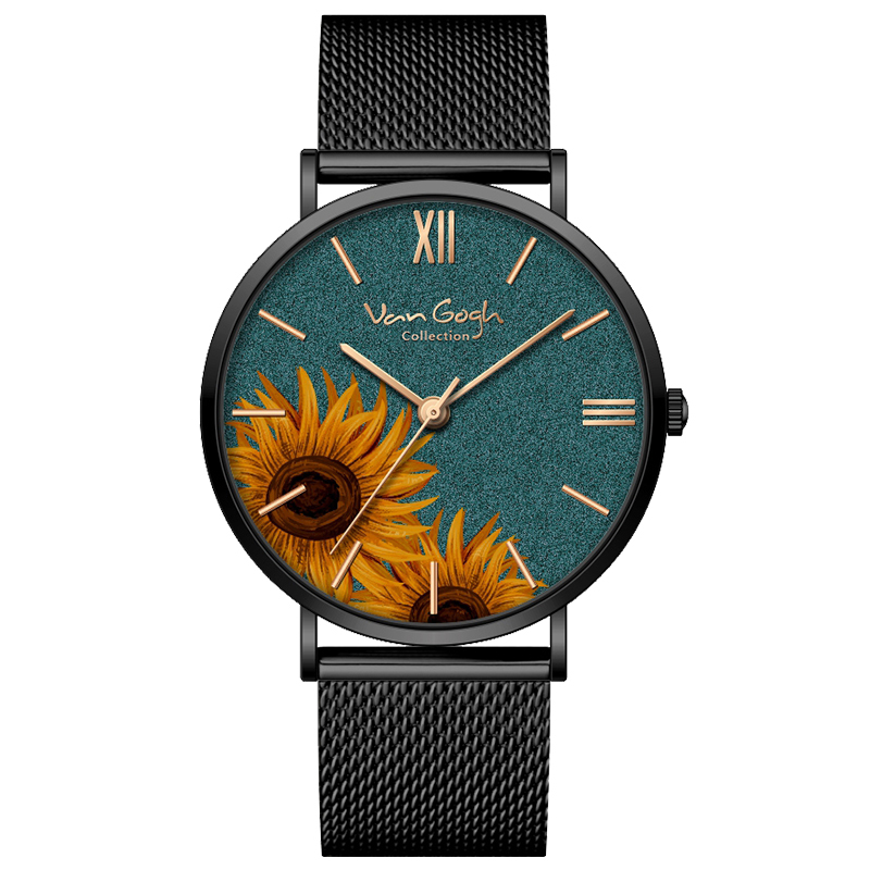 Van Gogh Sunflower Quartz Watch photo 2