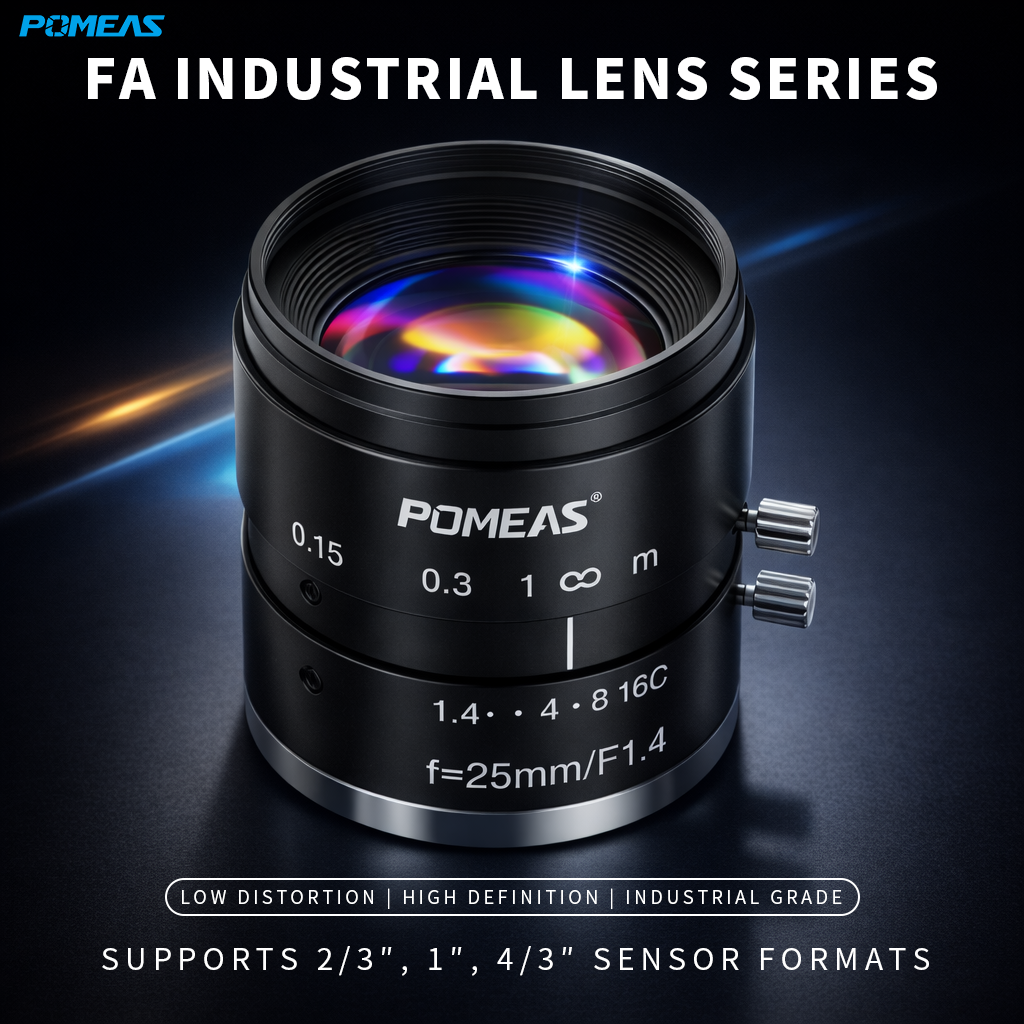 LFE-2514M 25mm F1.4 5MP Fixed Focal Length Machine Vision Lens For 2     3 Inch Industrial Cameras photo 1