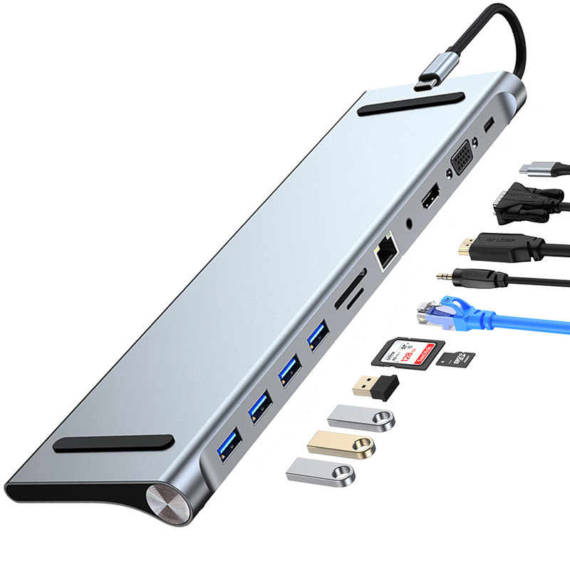 Macbook Laptop Computer Notebook 11-in-1 Docking Station photo 5