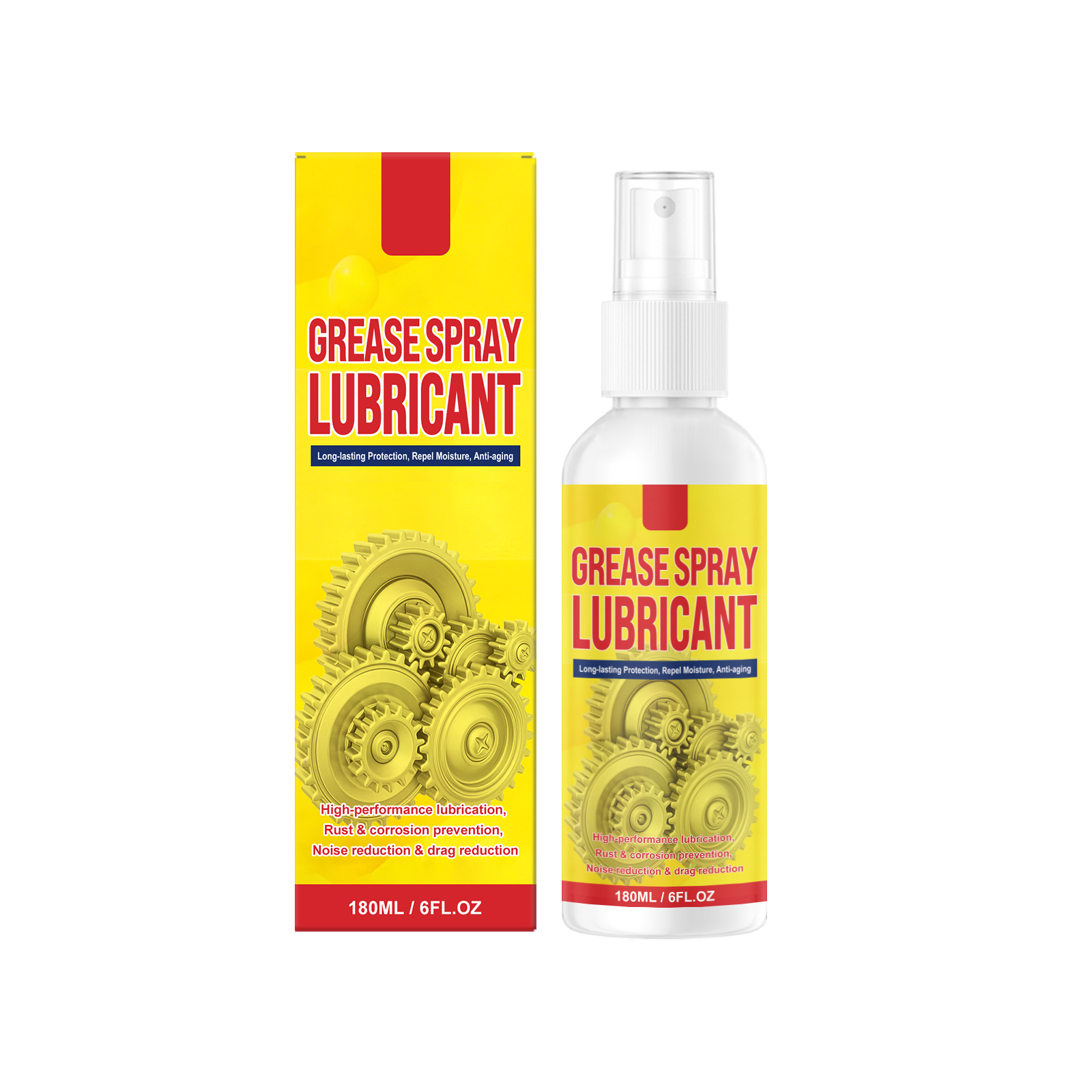 Derusting Lubricant Spray 180ml 1box photo 1