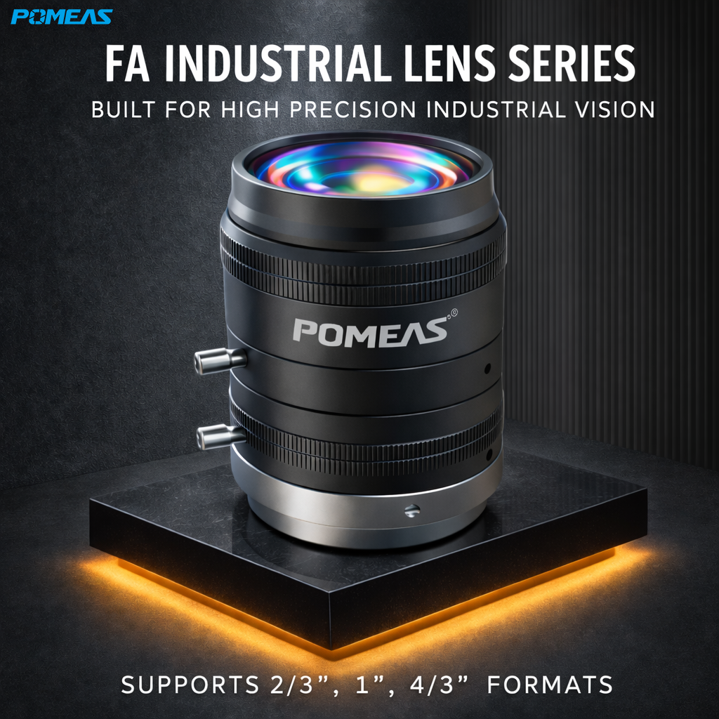 LFEHH-2518M 25mm F1.8 10MP Fixed Focal Length Machine Vision Lens For 2    3 Inch Industrial Cameras photo 1