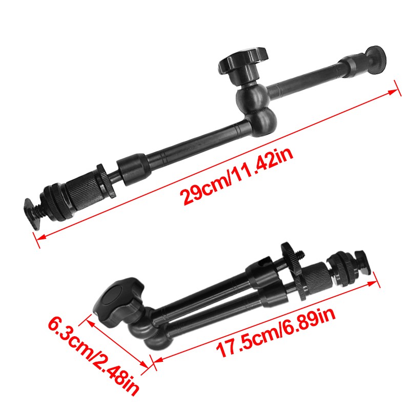 2X  Magic Arm Super Crab Clamp For Camera Monitor LED Video Fill Lights photo 2