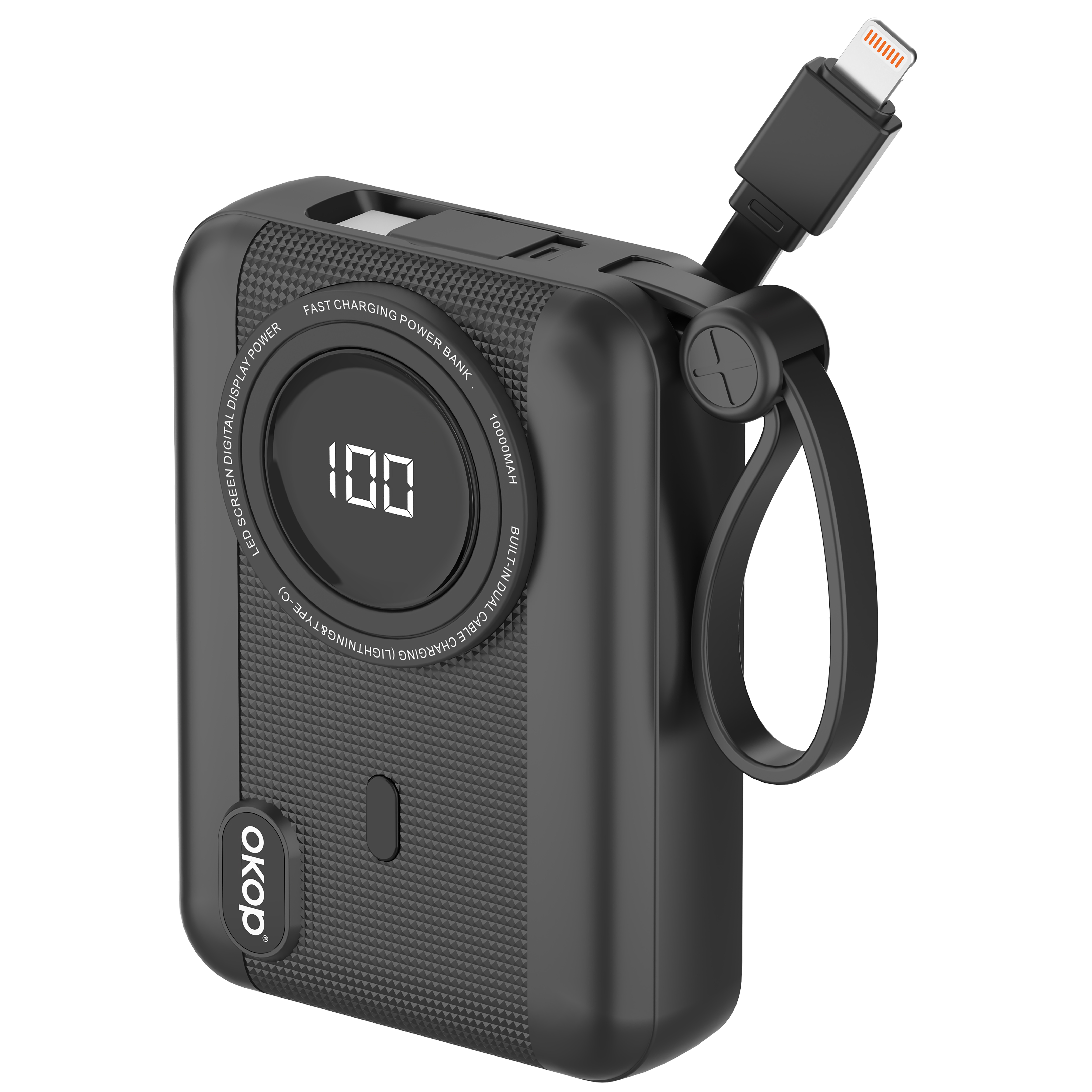 KP-719 Hot-selling 10,000mAh Power Bank 3C Certified Display Fast Charging Long Battery Life In Stock photo 2