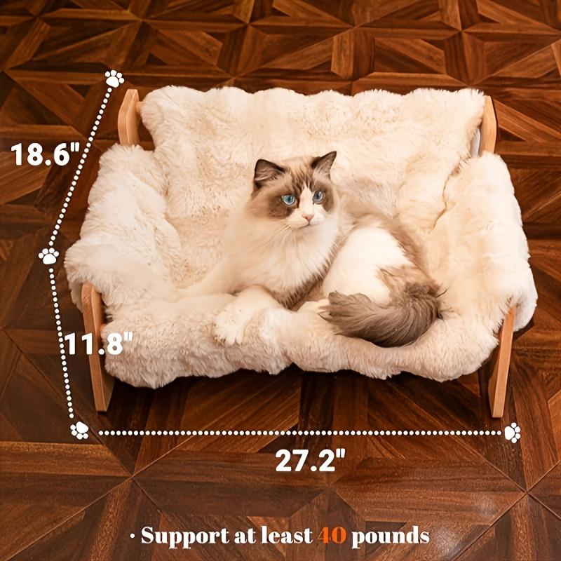 Cat Sofa Bed, Soft Plush Pet Sofa With Removable And Washable Cover, Non-slip Edge, Suitable For Indoor Cats And Small Dogs. photo 1