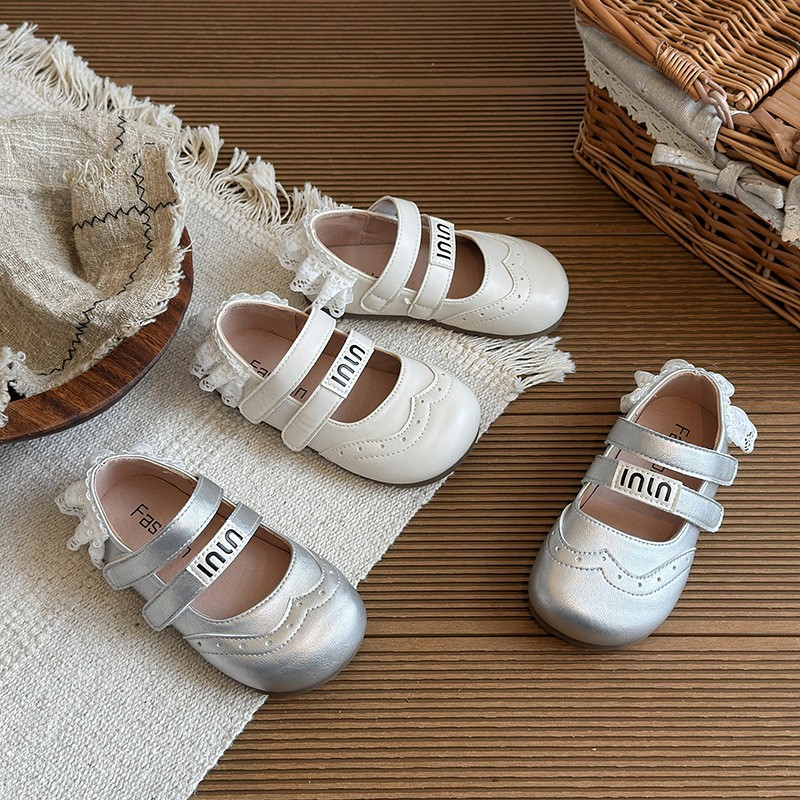2026 Spring Cute Girls Princess Shoes, Toddler Kids Loafers, Fashion Mary Jane Flats For Little Girls photo 1