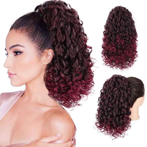 Curly Stretch Mesh Hair Bag Wig photo 5