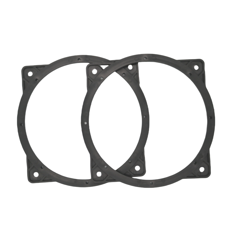 2PCS 6.5 Inch Front Door Speaker Adapter Spacer Rings Compatible With 2006-2020 Hyundai Genesis Sonata Elantra Tucson Azera Santa Fe KIA Forte Sedona NIRO photo 1