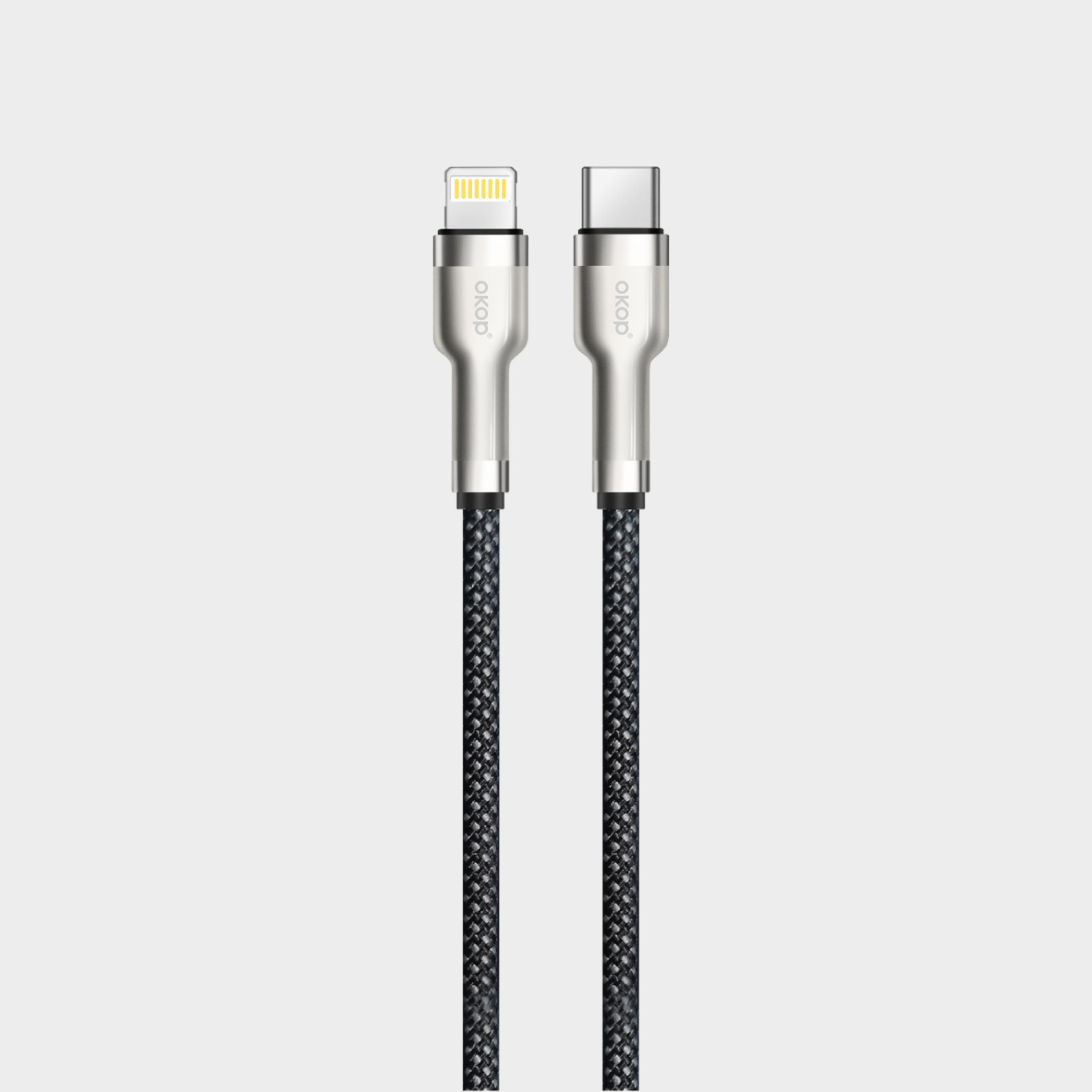KP-318 Braided 65W Fast-Charging Data Cable Durable Overcharge Protection Type-C Compatible With Apple Android And Huawei photo 6