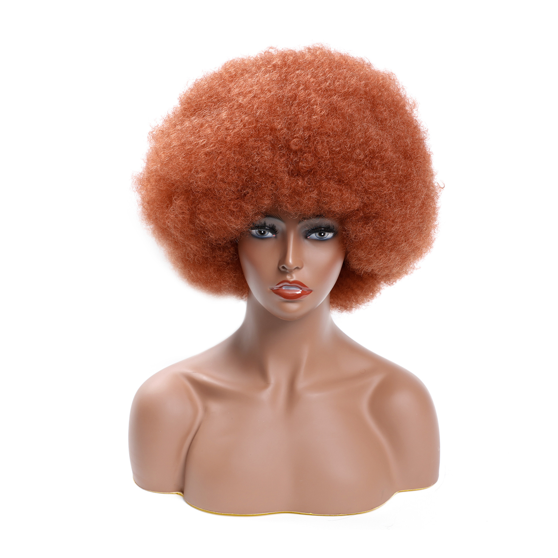 Microwave Short Curly Hair Fluffy Explode Wig Headgear photo 4