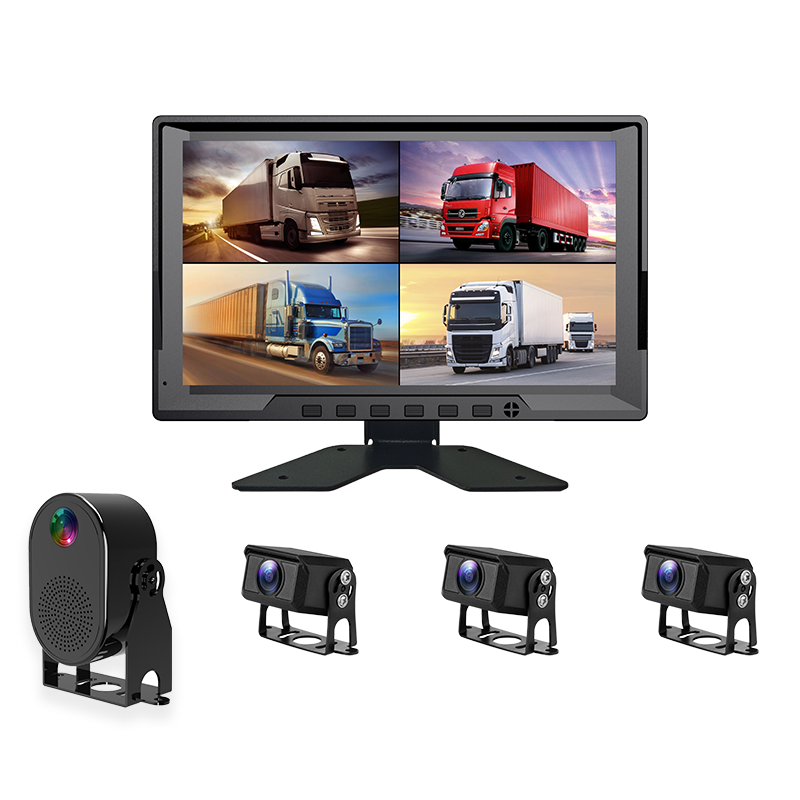 10-inch 4CH All-in-One Truck & Fleet Monitor Vehicle Surveillance System photo 1