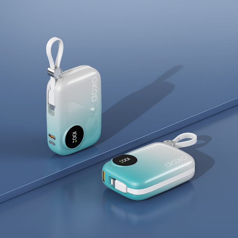 KP-718 Best-selling 10,000mAh Power Bank With Digital Display And Fast Charging High Capacity Portable Design In Stock photo 4