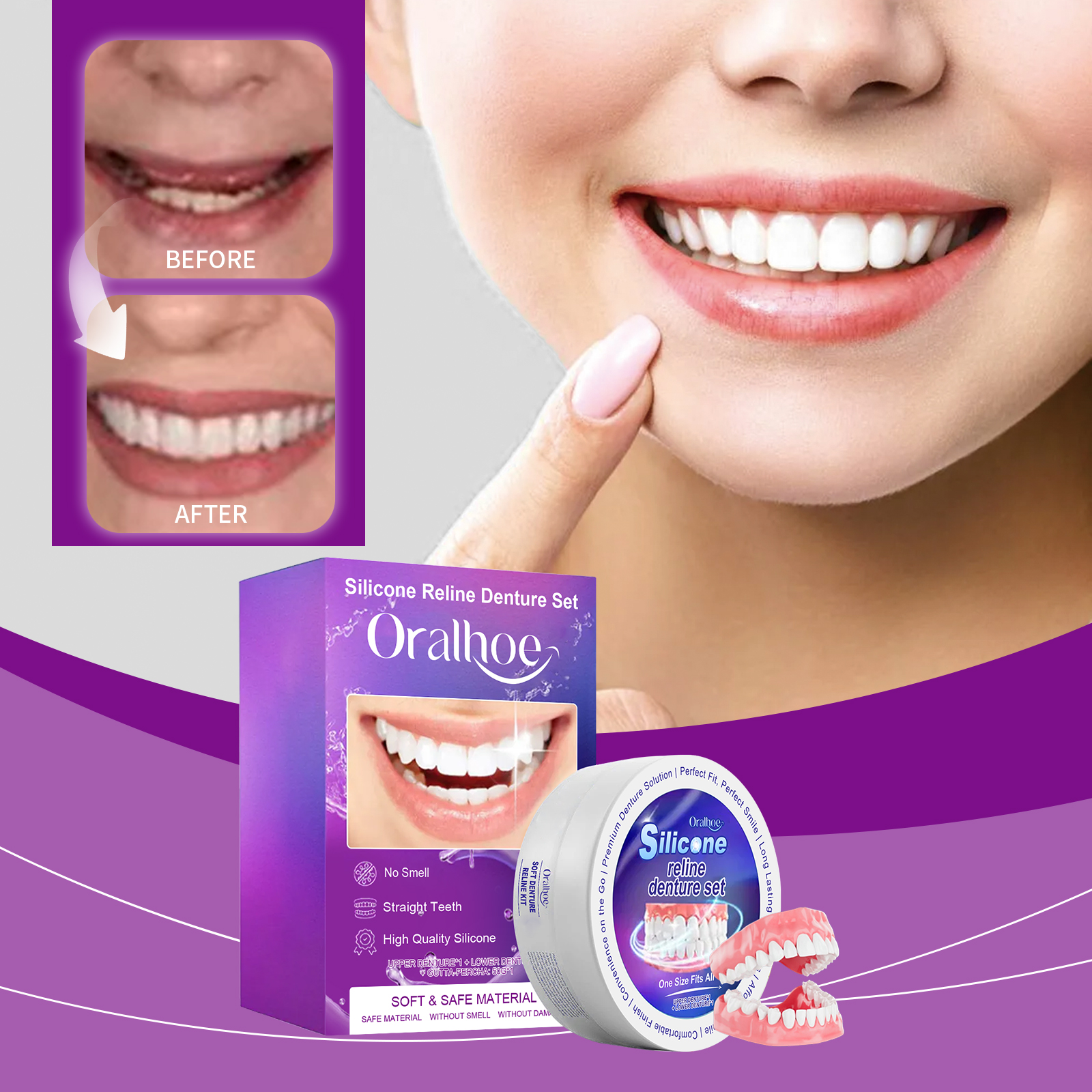 Dental Prosthesis Accessory Set - 1 Set Per Box photo 2