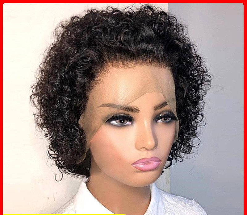 European And American Lace Wig Pixie Head Cover photo 2