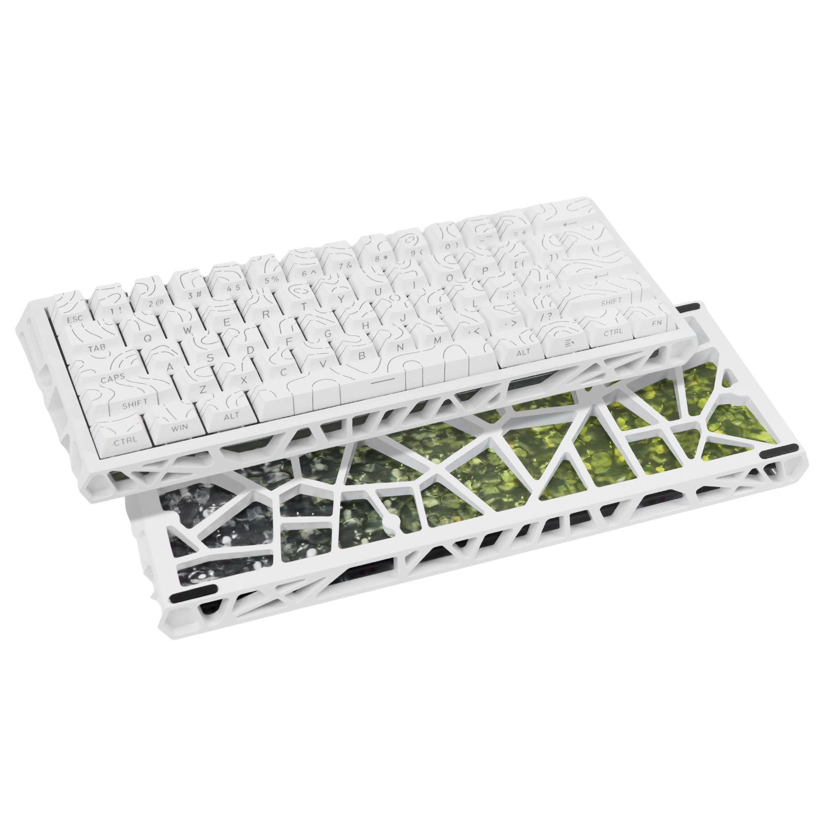 NC61 Magnetic Shaft Single-Mode Mechanical Keyboard photo 5