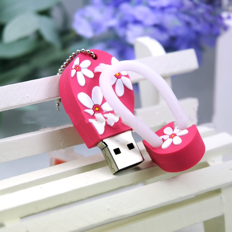 Cartoon Creative Beach Shoes U Disk Fashion Mini Customization photo 2