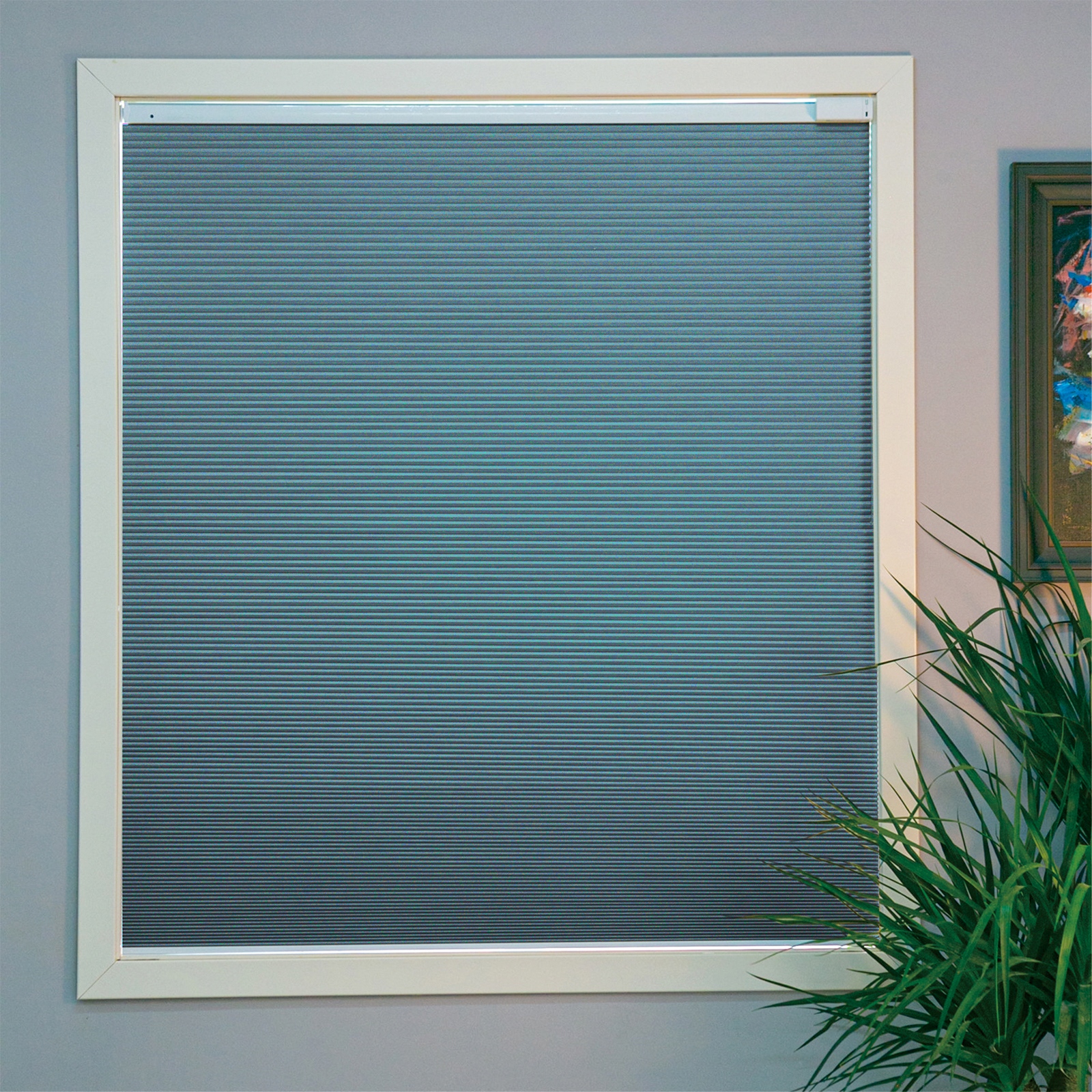 Double Layer Intelligent Electric Curtain System Equipped With 15 Channel Remote Control And Solar Charging Panel Sunshade Curtains Blinds Honeycomb Curtains photo 7