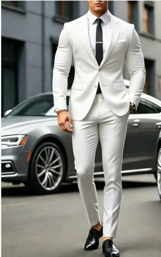 New Mens Casual Suit With Double-breasted Design photo 7