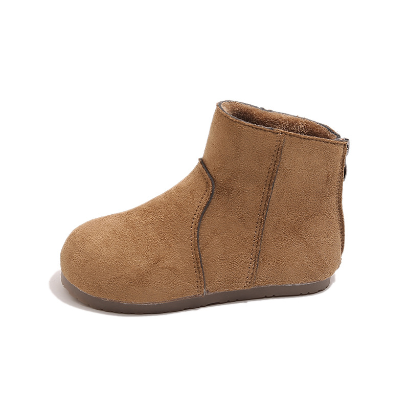 New Winter Versatile British-style Girls Ankle Boots photo 6