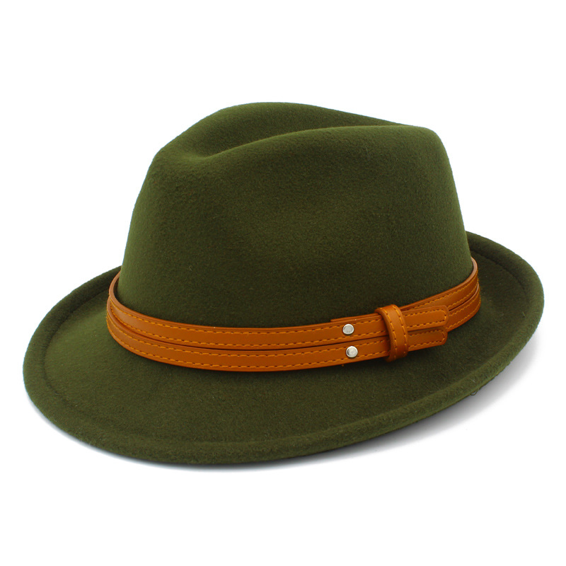 Retro Jazz-style Fashionable Minimalist Hat For Men photo 8