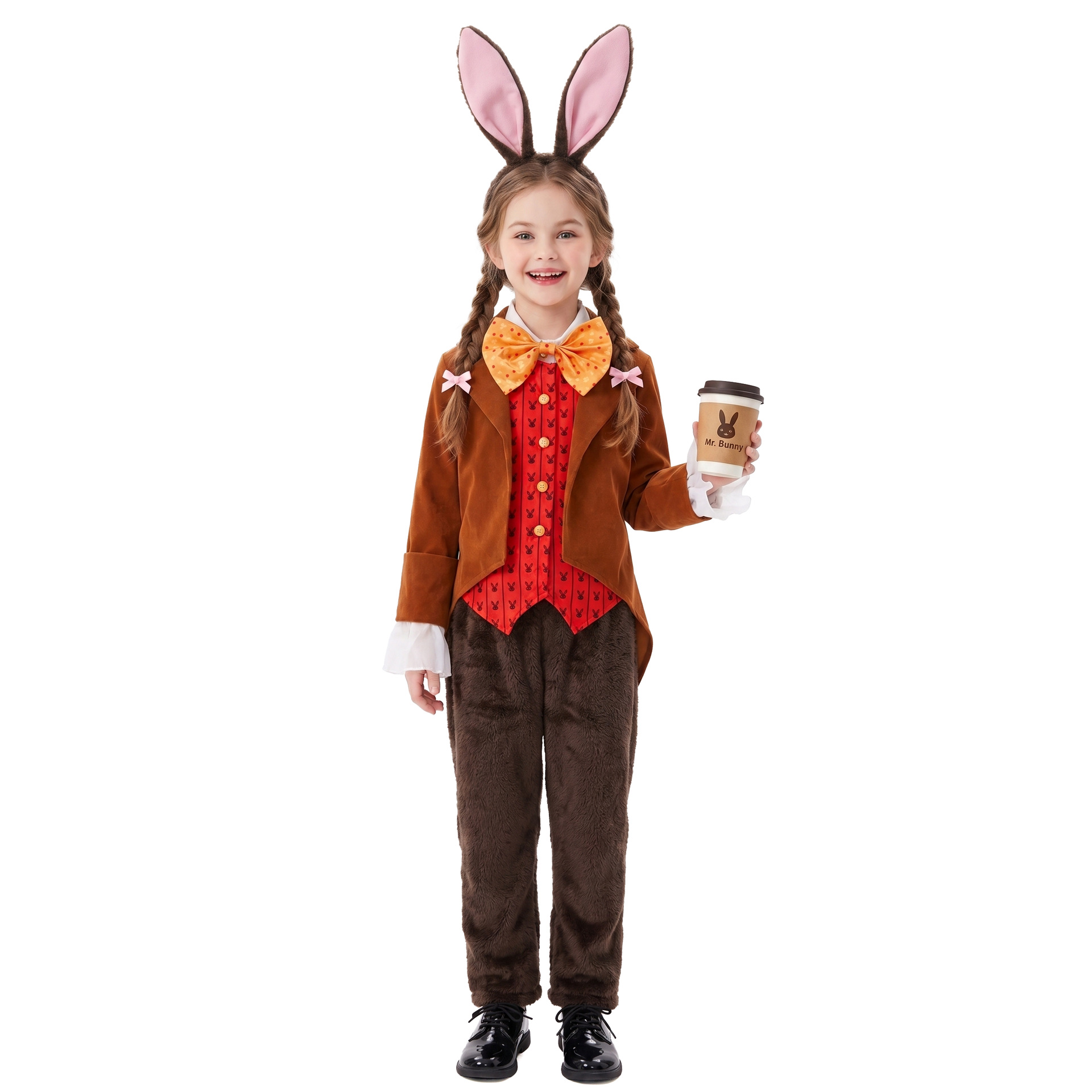 Role-Playing Costume Kindergarten Play Halloween Rabbit Stage Outfit photo 4