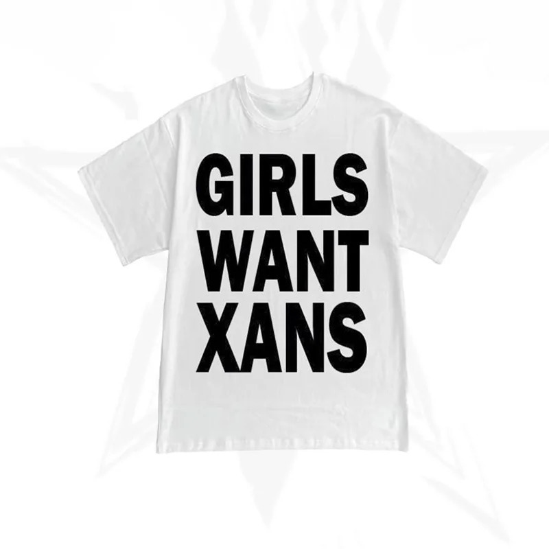 Hiphop Chic Y2K Cotton T-Shirt With Harajuku Letter P photo 1