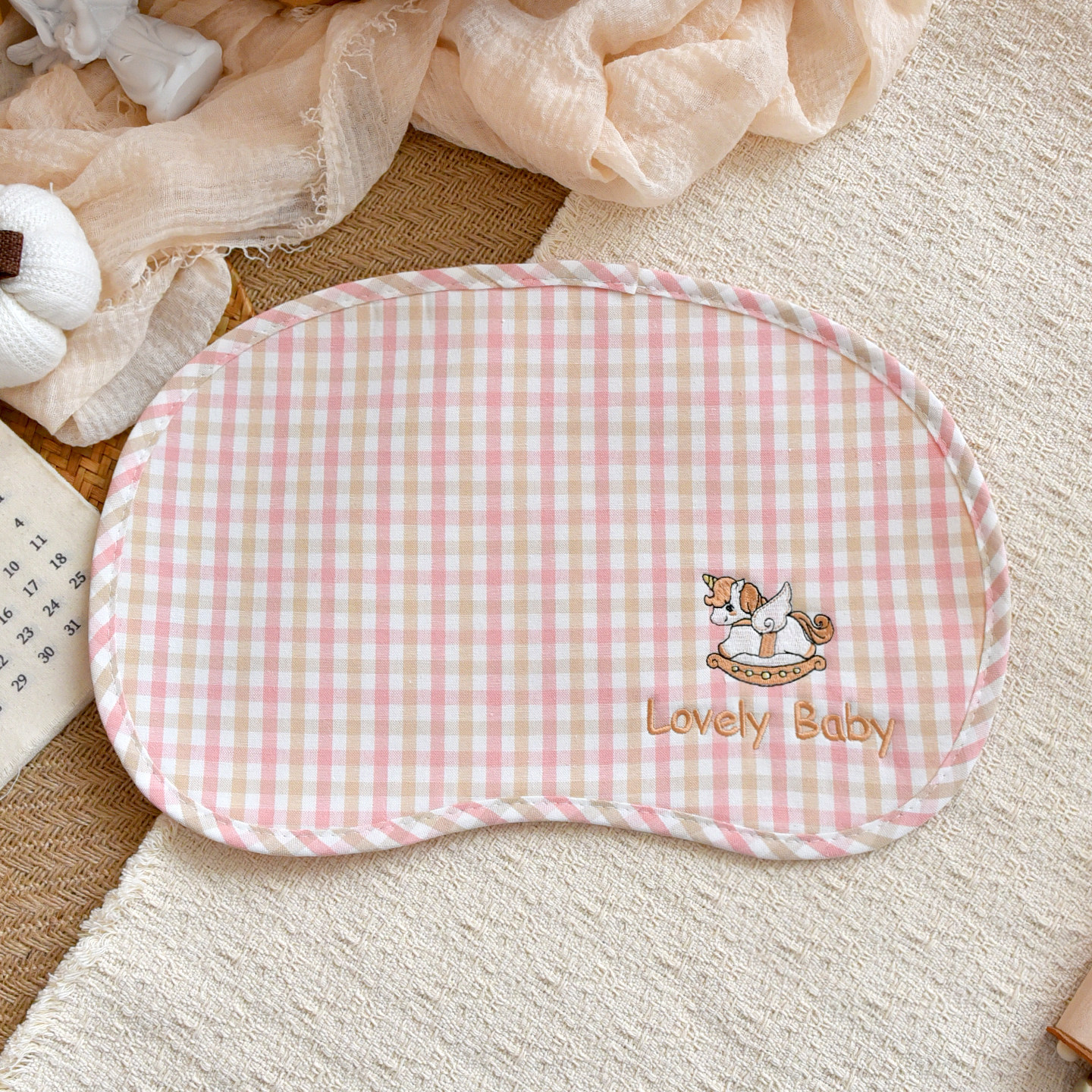 Infant And Toddler Summer Sweat-absorbing, Breathable Pillow Pillow Pad photo 6
