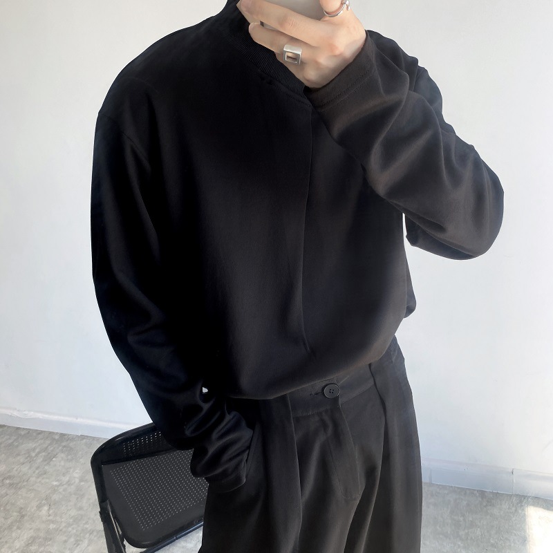 Men's Dark Stand-up Base Shirt photo 5