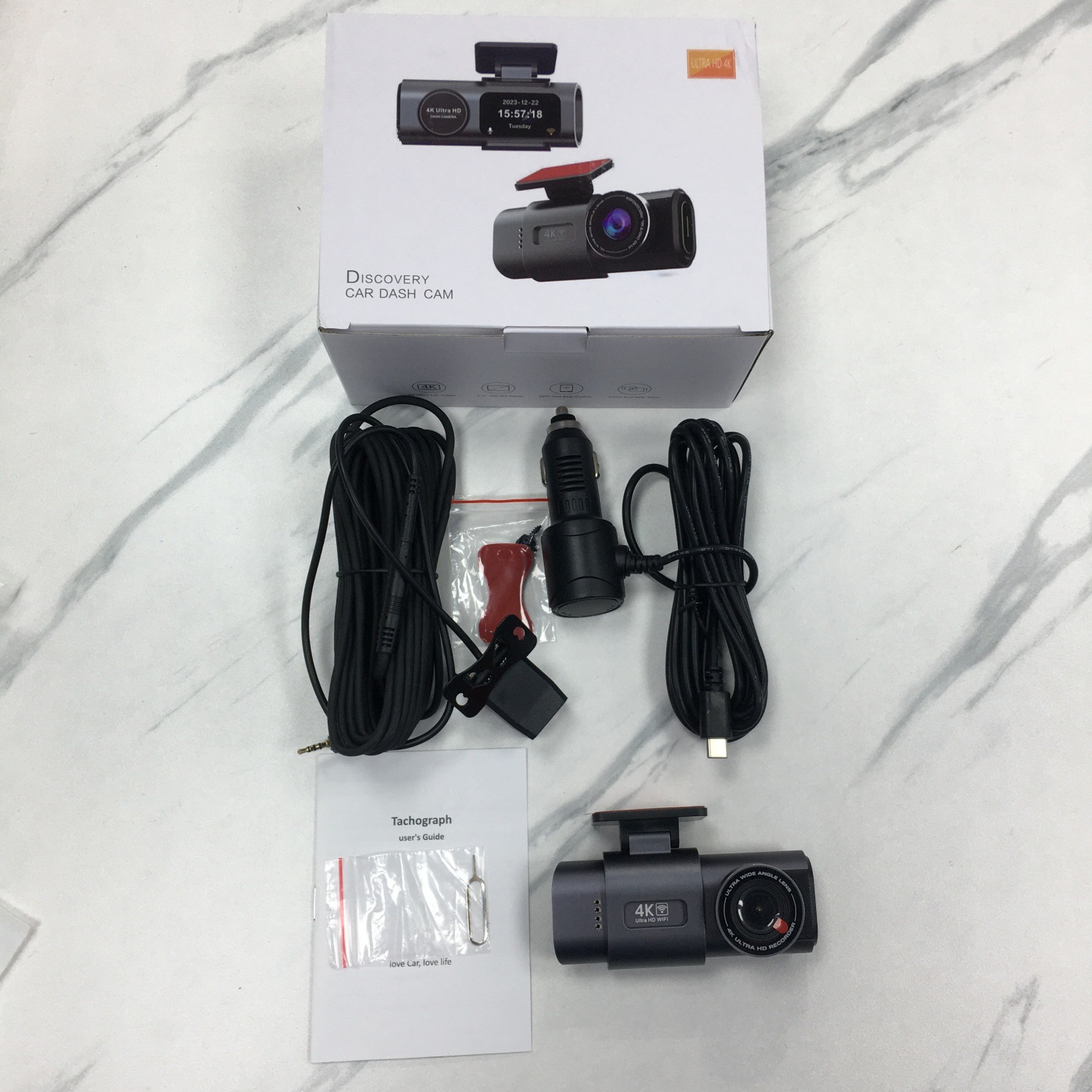 High definition Front and rear Dual Recording  WiFi Smartphone Connectivity  A Hidden In-car Dash Cam photo 4