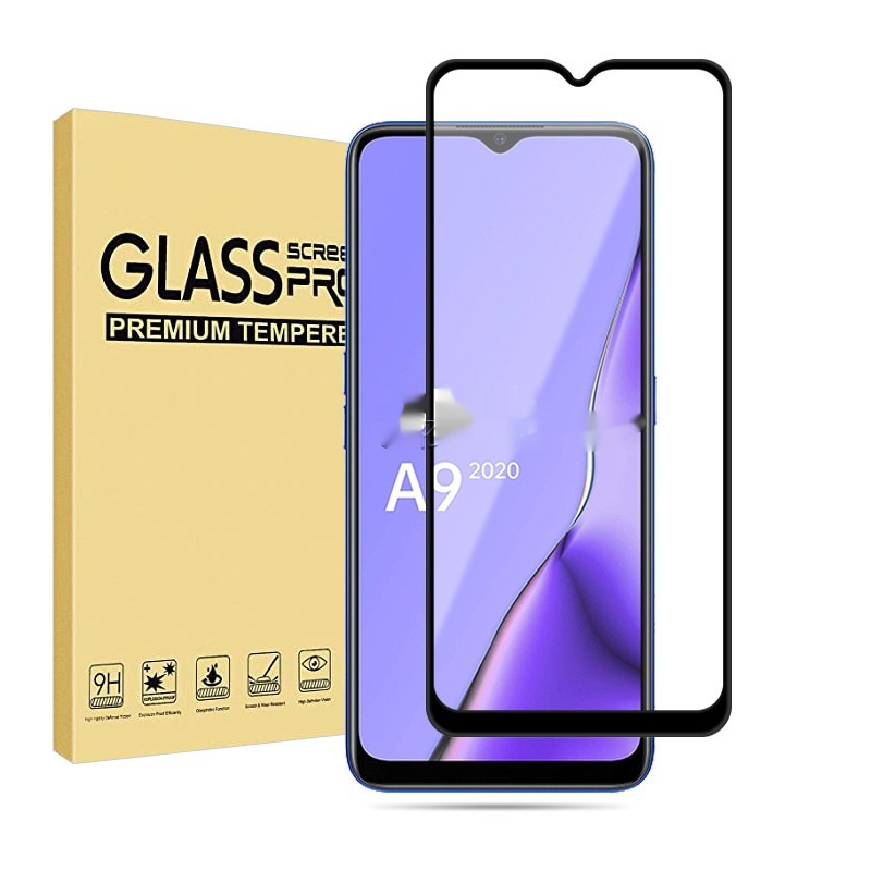 Full Screen Tempered Film Silk Screen Full Glue Cover Tempered Glass Protector photo 2