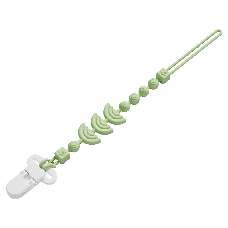 Silicone Anti-drop Chain Teether For Baby Pacifiers photo 5
