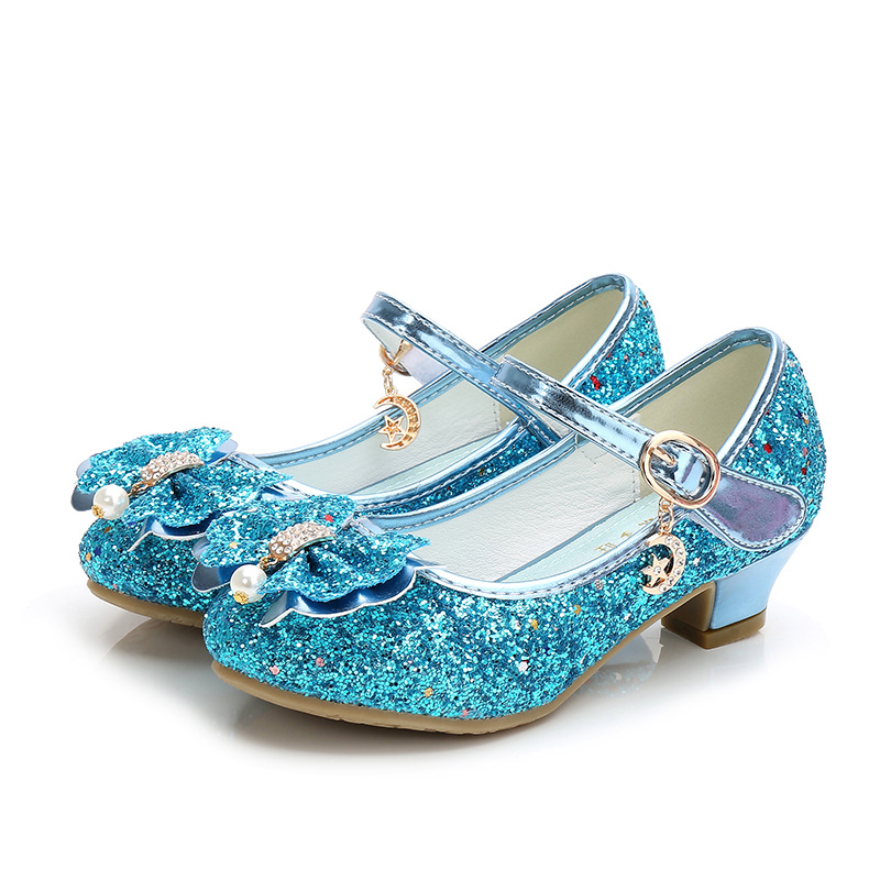 Girls' High-heeled Princess Shoes New Springautumn Collection photo 7