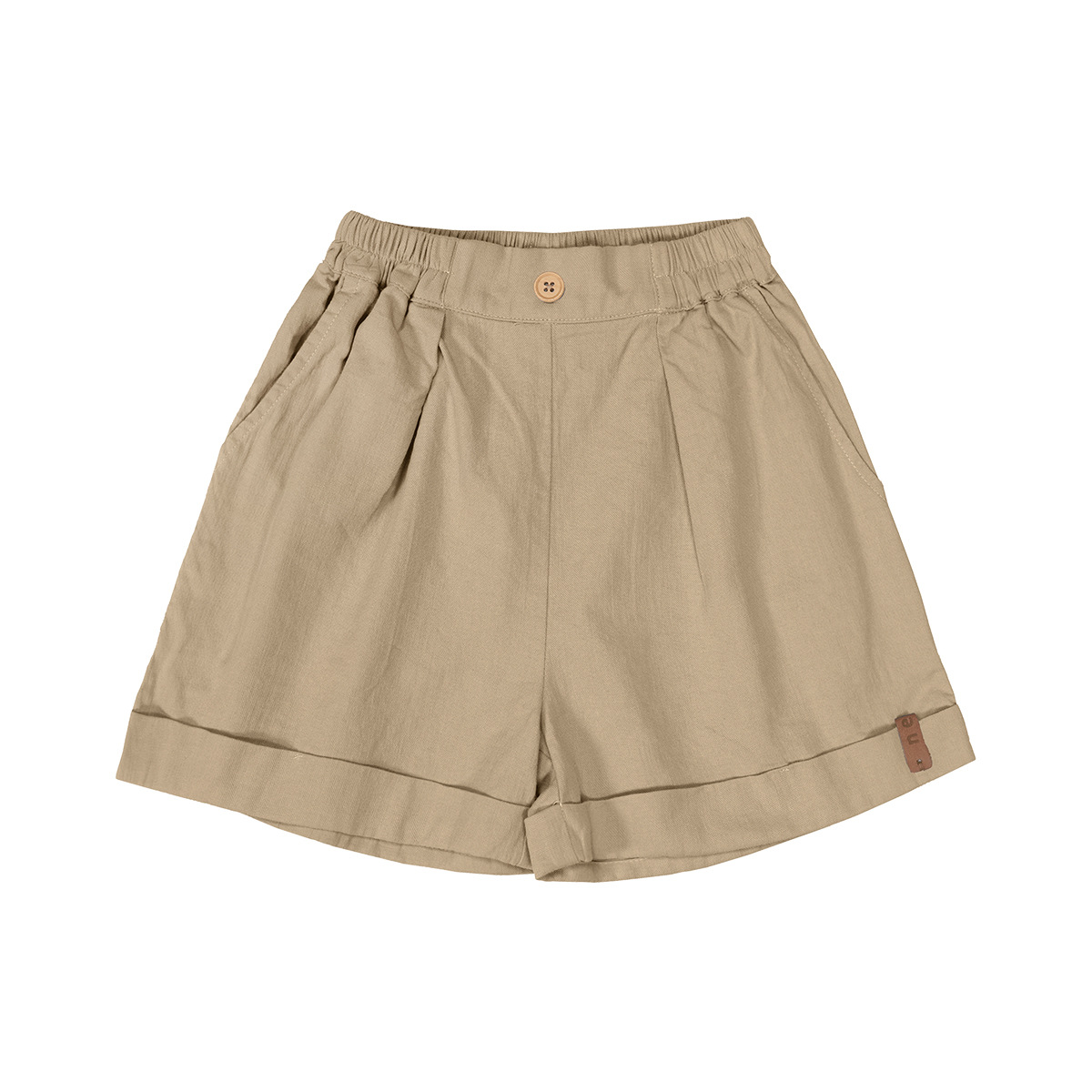 Breathable Casual Striped Pure Cotton Shorts photo 2