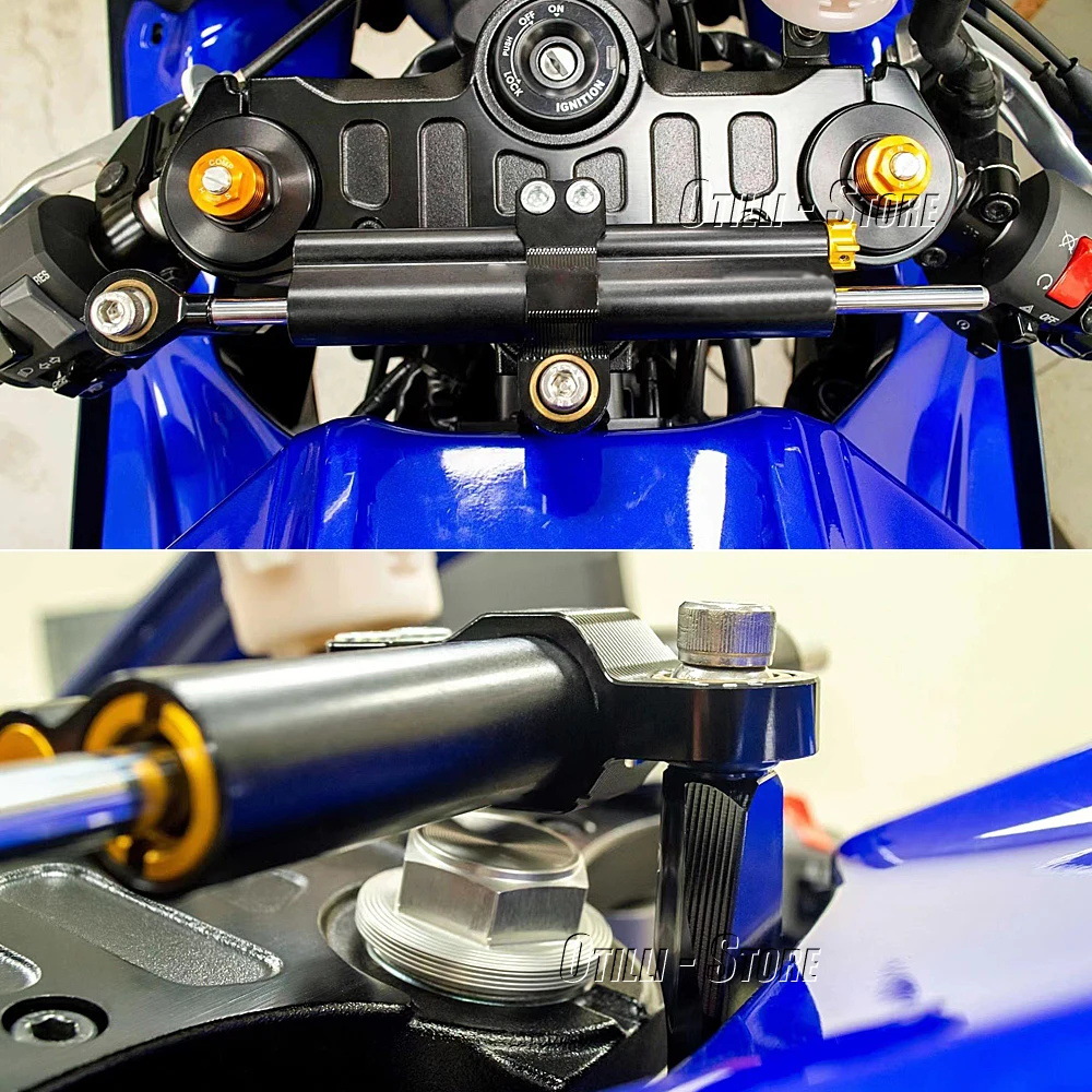 Modified Damping Titanium Ruler To Prevent Front-end Wobblesteering Damper photo 1