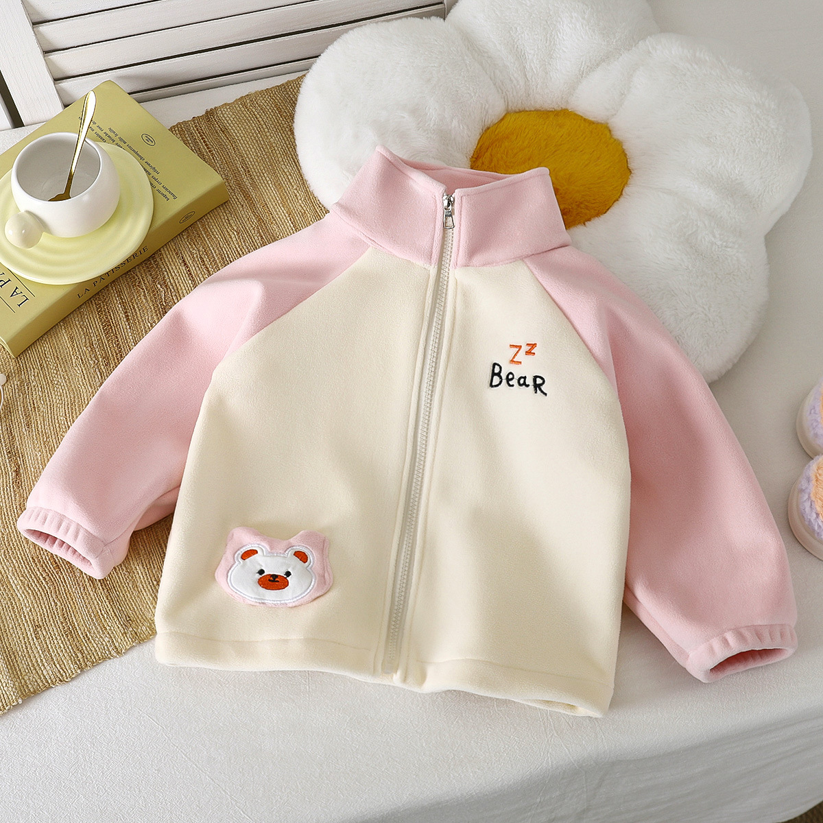 New Autumn And Winter Children's Cartoon Fleece Jacket photo 6