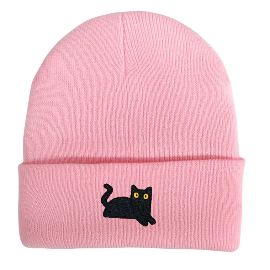 All-match Cute Cat Wool Hat photo 5