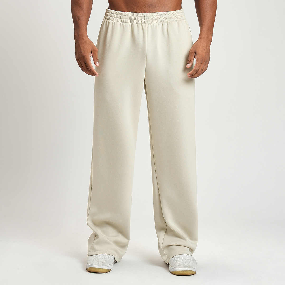 Men's Sporty And Fashionable Wide-leg Trousers photo 3