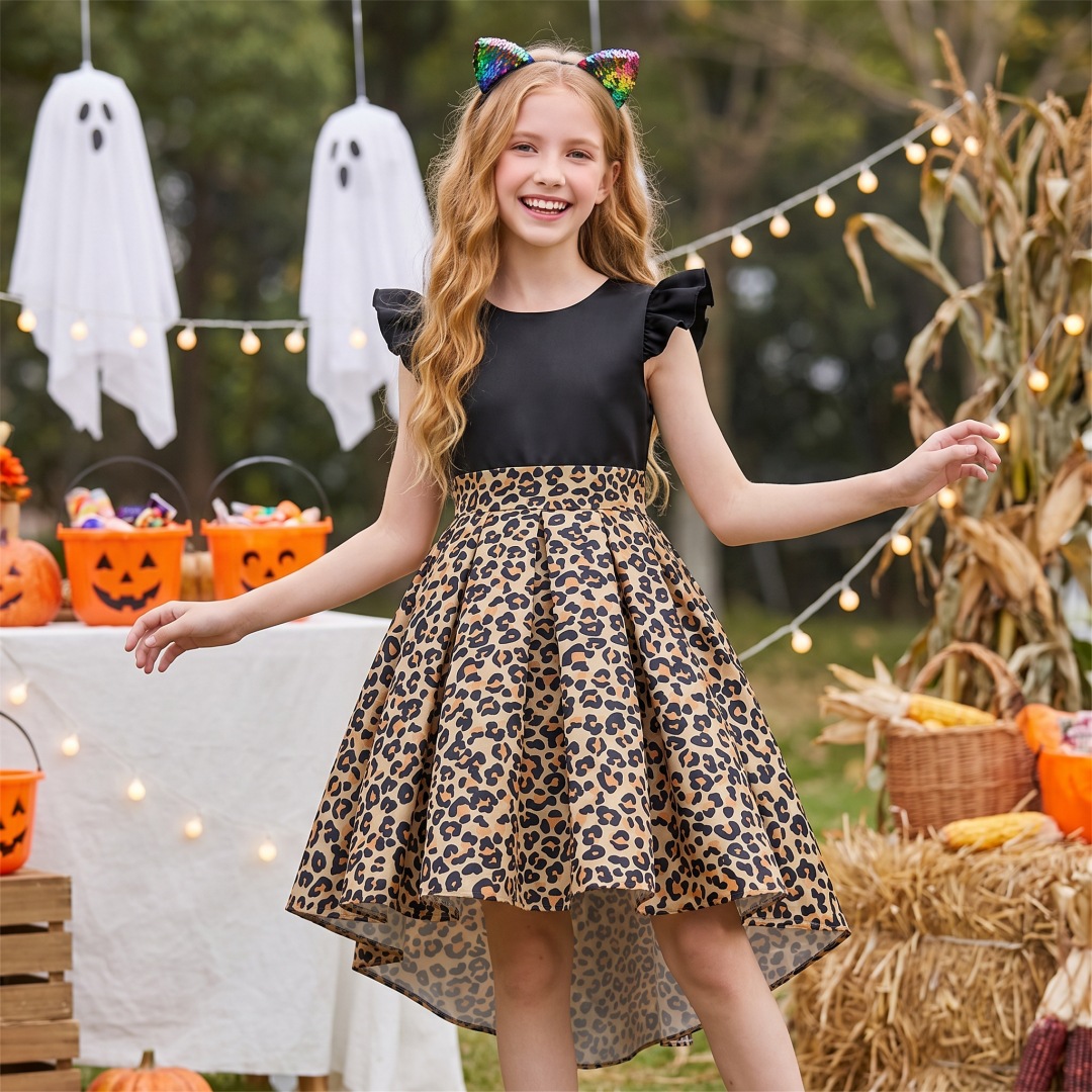 Children's Halloween Party Fashion Show Dress photo 1