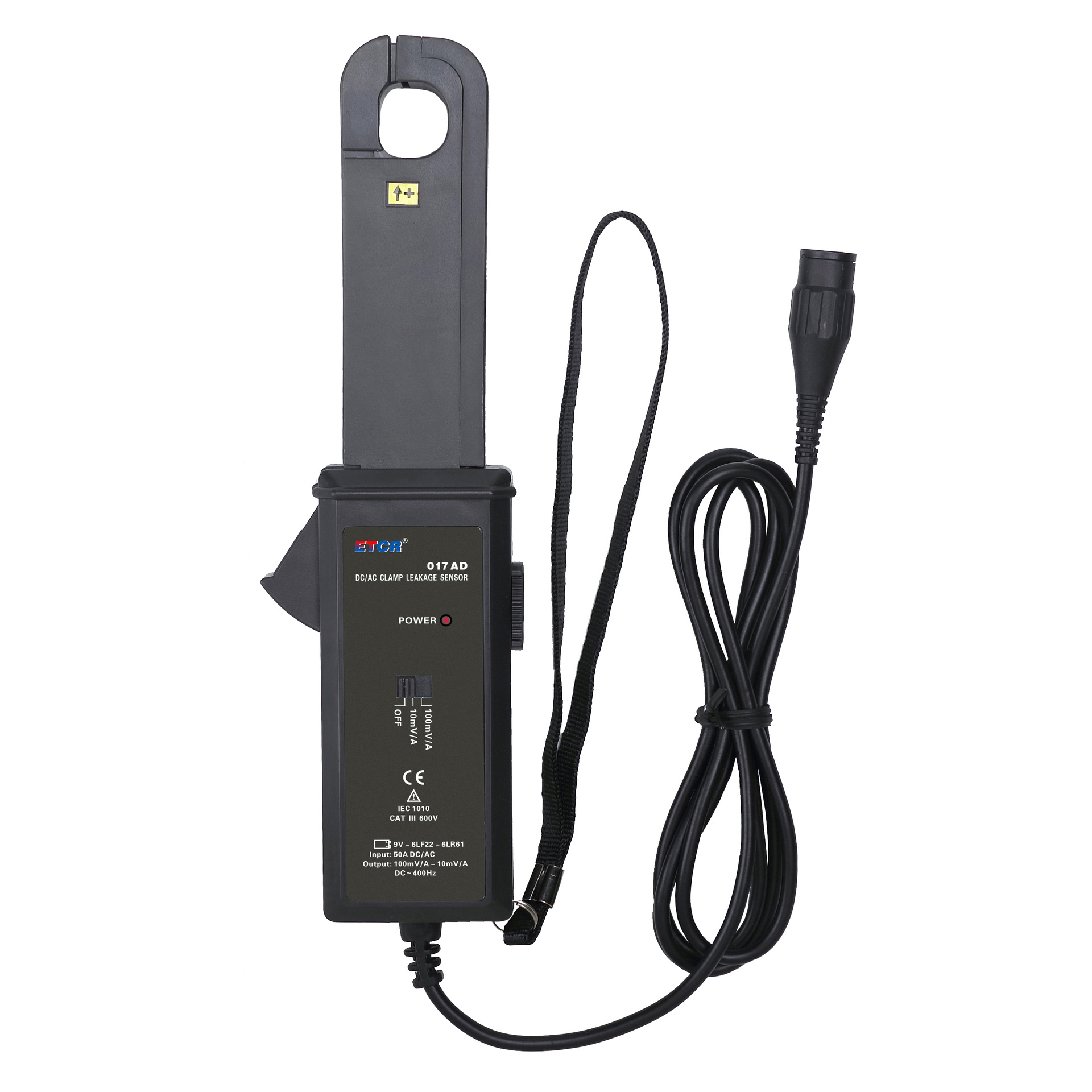 ETCR ACDC Clamp-on Current Phase Meter Current Sensor photo 7