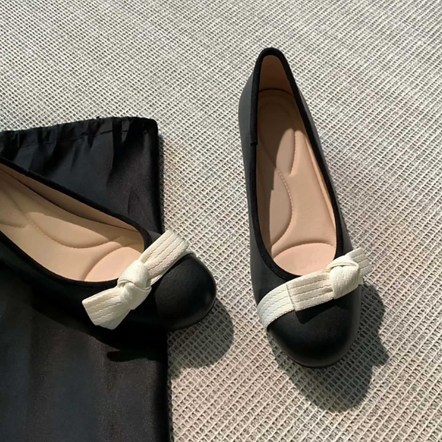 Round-toe Flats Women's Low-cut Ballet Shoes photo 2