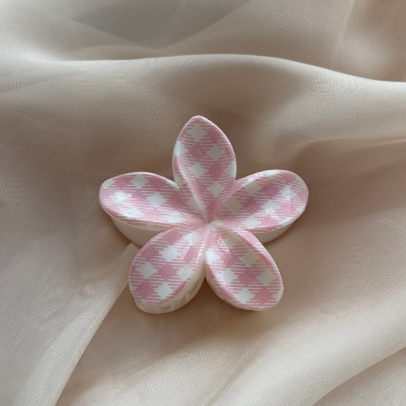 Womens Floral-print Hair Clip Headdress photo 2