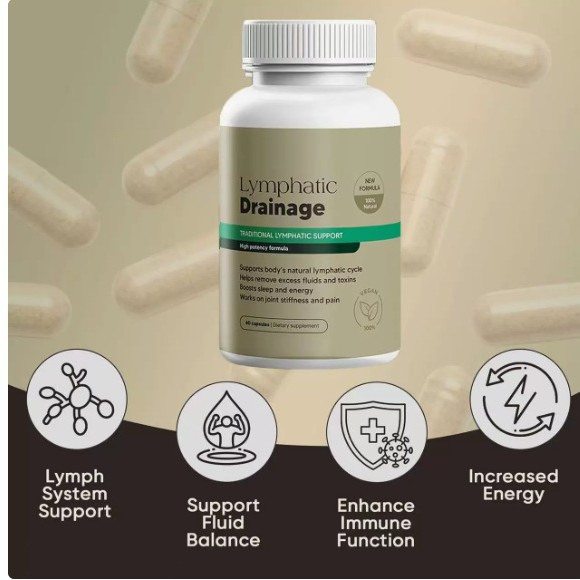 Body Lymphatic Drainage Capsules 60 Count photo 2