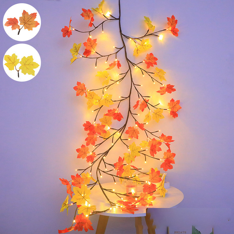 LED Rattan Lamp Christmas Indoor Wall Decoration Simulation Branch Light photo 3