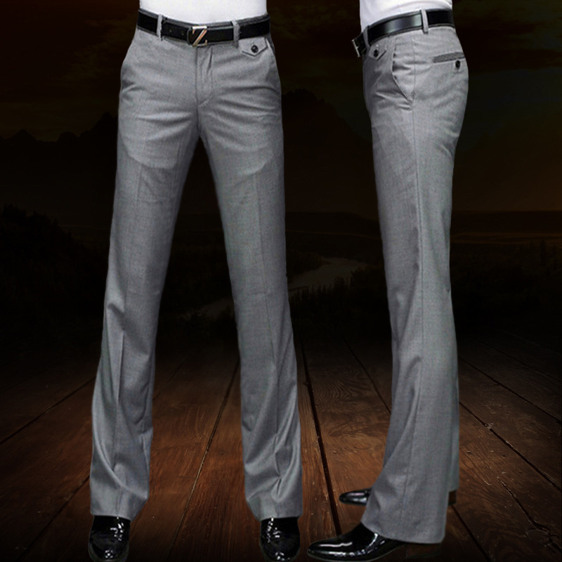 Men's Straight-leg Wide-leg Dress Pants photo 3