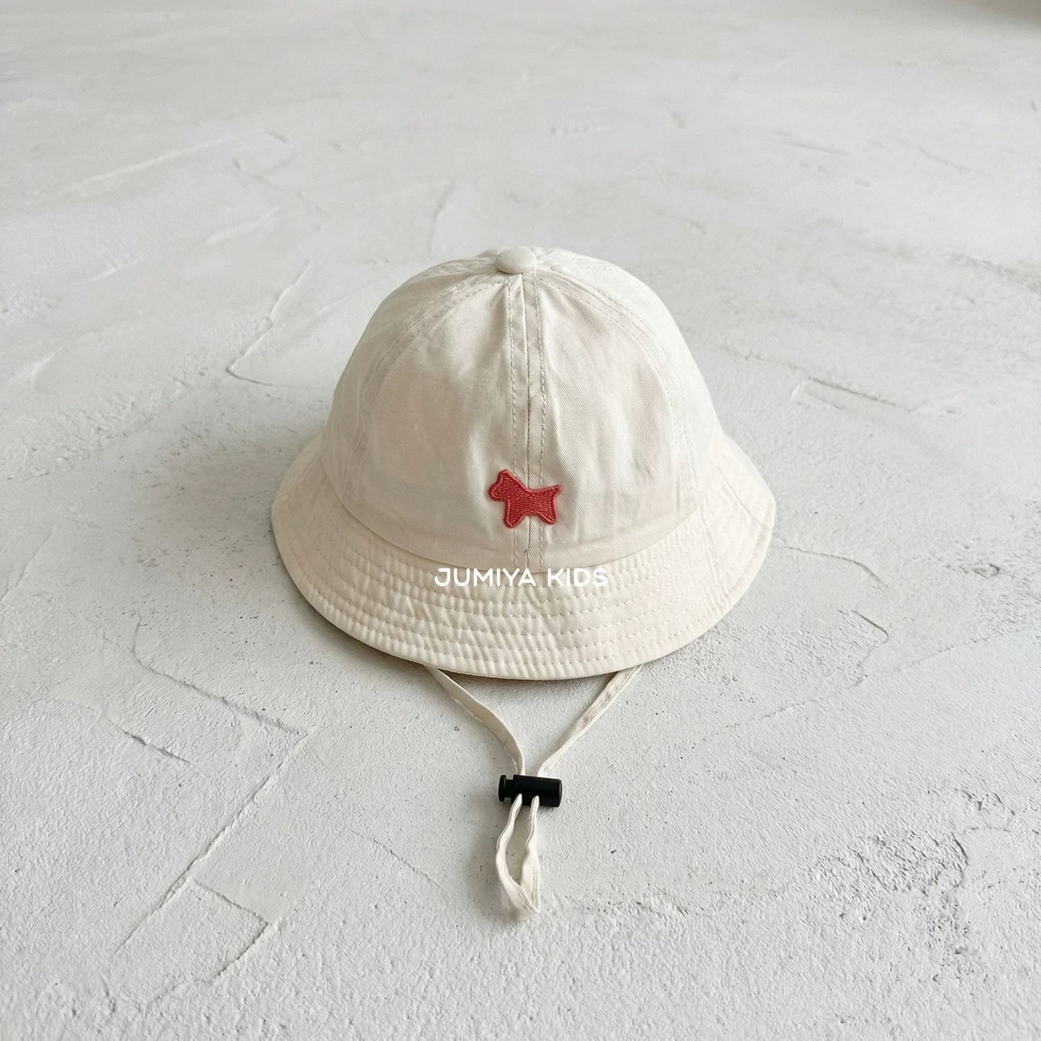 Baby Fisherman Hat With Small Spade Embroidery For Sun Protection photo 6