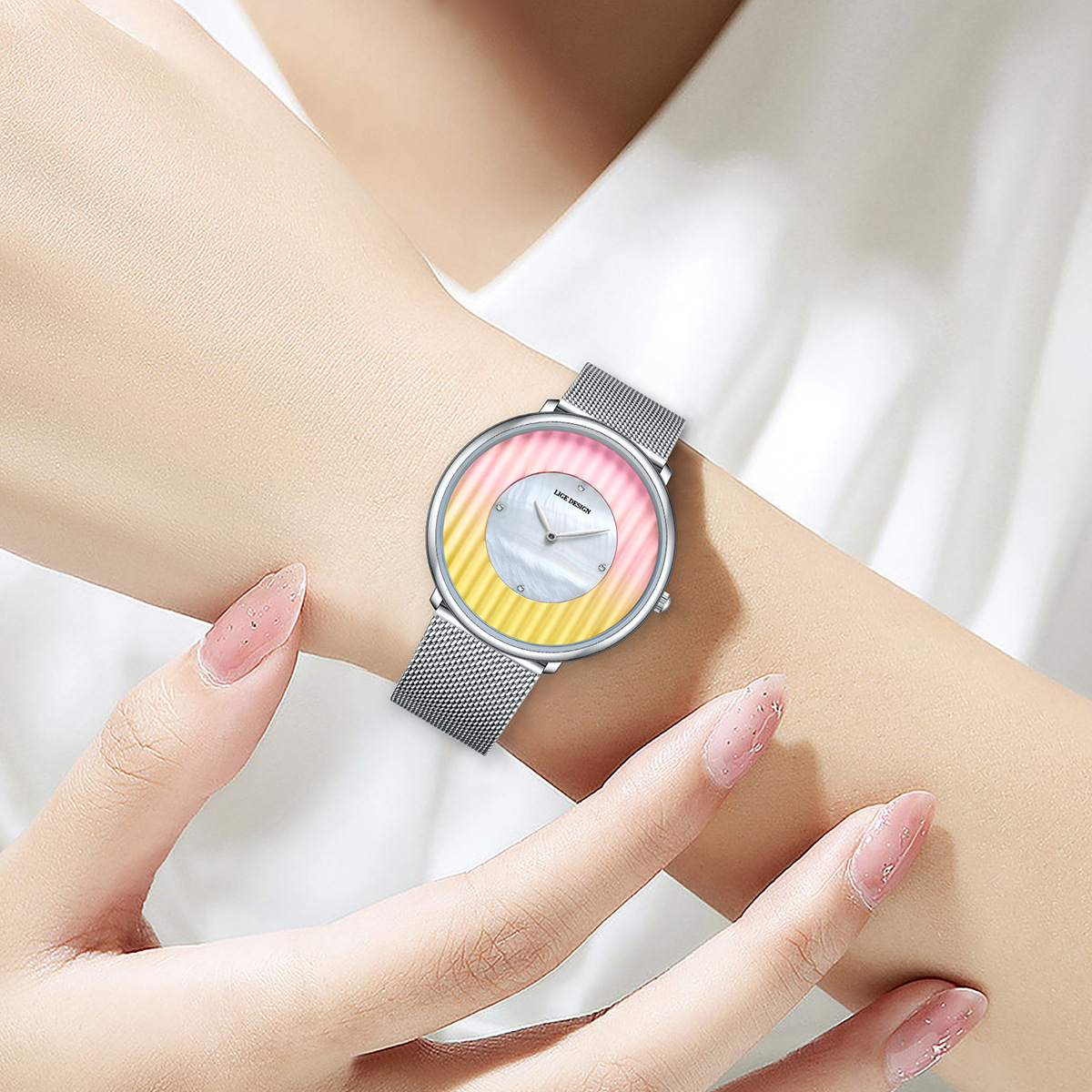 Womens Student Quartz Watch Stylish And Elegant Domestically Produced Wristwatch photo 2