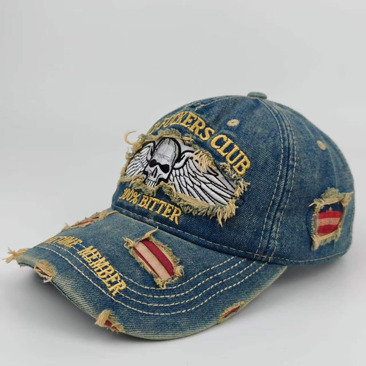 Embroidered Sun-Protective Baseball Cap photo 3