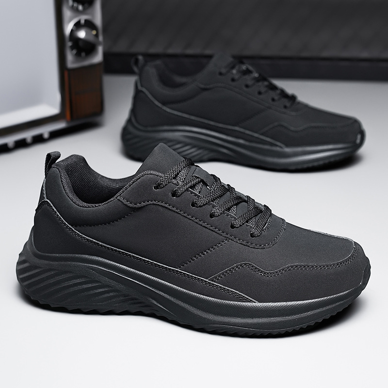 Black Autumn Soft Bottom Casual Running Shoes photo 7