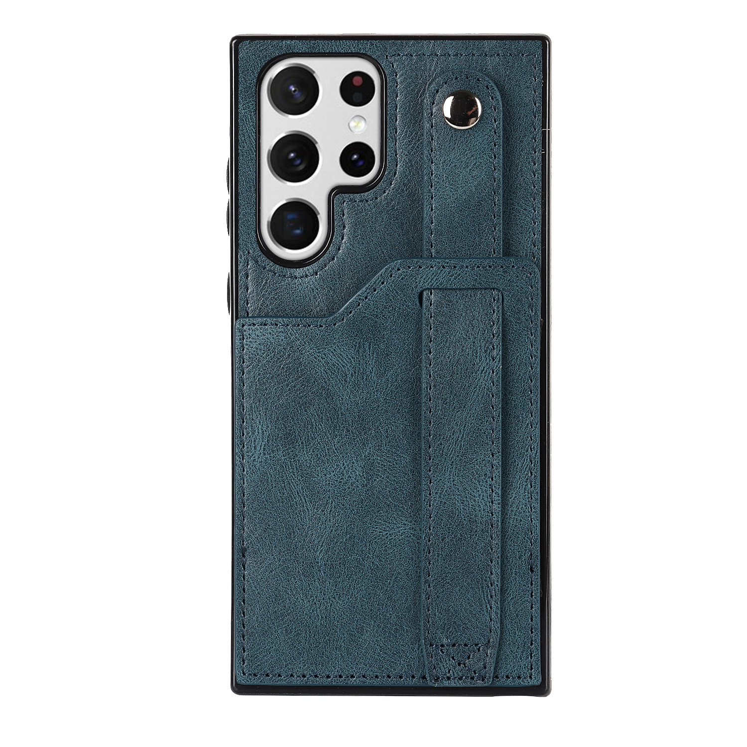 Applicable Wrist Strap Mobile Phone Skin Protective Leather Case photo 5
