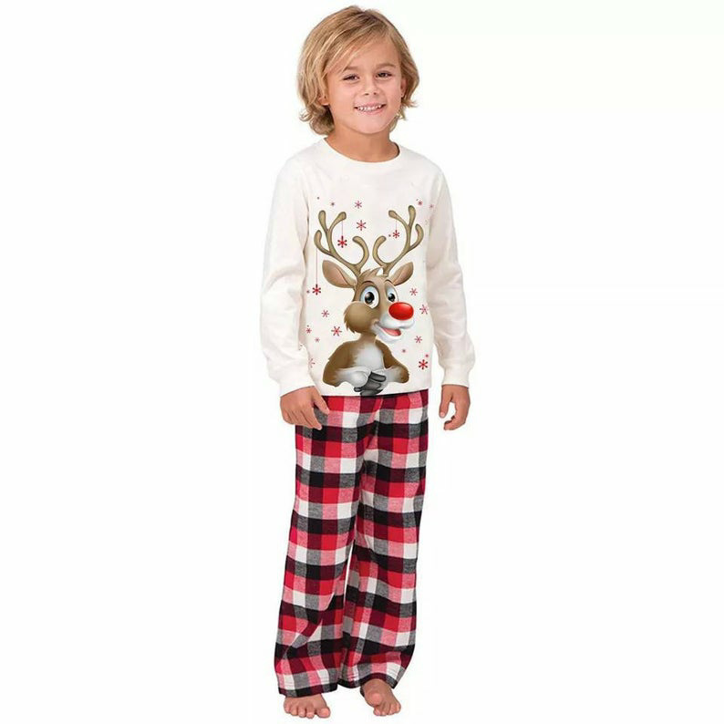 Fashionable Parent-child Sleepwear And Home Clothes Two-piece Set photo 2